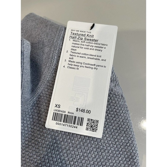 Lululemon Textured Knit Half-Zip Sweater - Picture 7 of 7